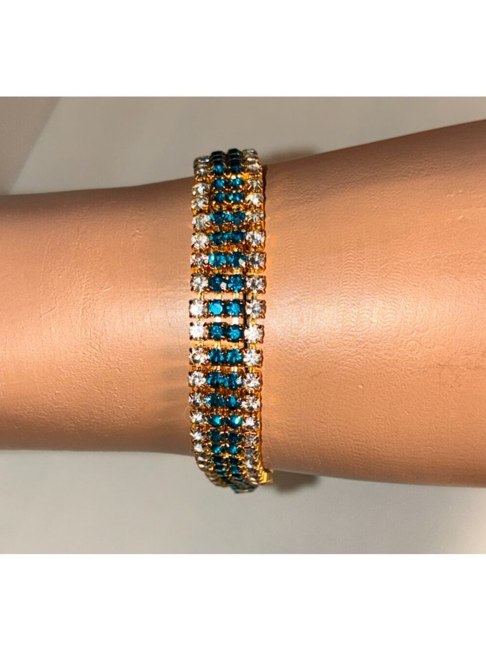 Gemstone Tennis Bracelet